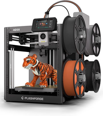 FLASHFORGE AD5X: The Ultimate Multi-Color CoreXY High-Speed 3D Printer