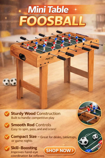 🎉 Mini Table Foosball – The Ultimate Fun!