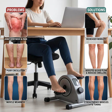 Obliterate Calories While Sitting: The Elite Under-Desk Exercise Bike