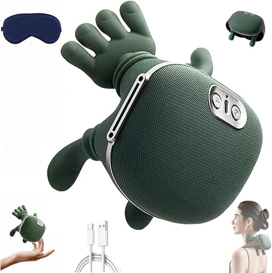 Hand-Grip Deep Tissue Neck Massager – Relieves Pain, Muscle Stiffness & Fatigue