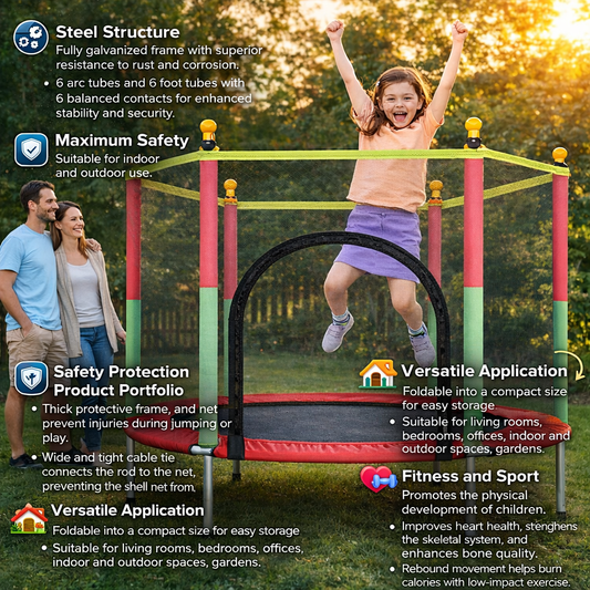 Child Trampoline Net Jumping Mat ©