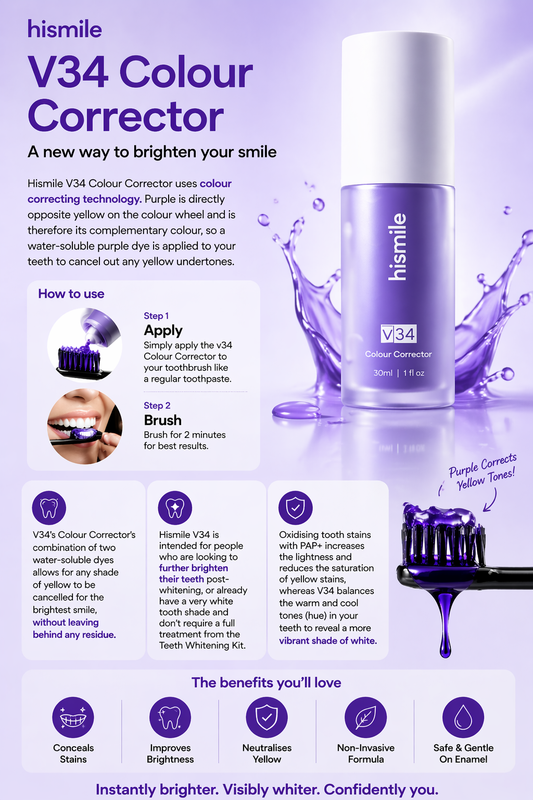 Hismile v34 Color Corrector