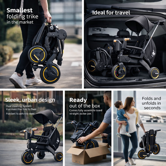 Baby Foldable Stroller © 30 Days Replacement Warranty