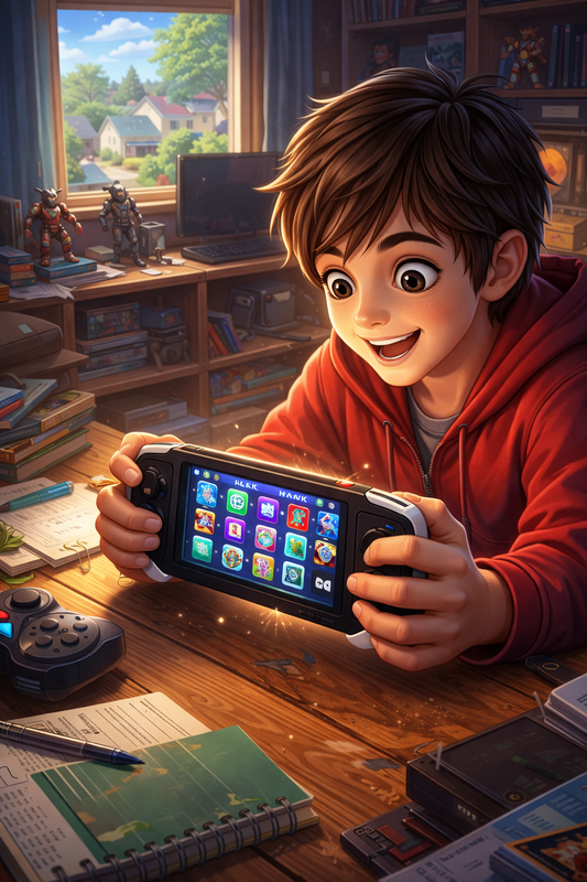 Black Hawk - Handheld Game Console ©