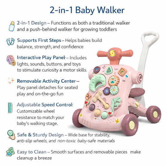 2-in-1 Baby Walker ©