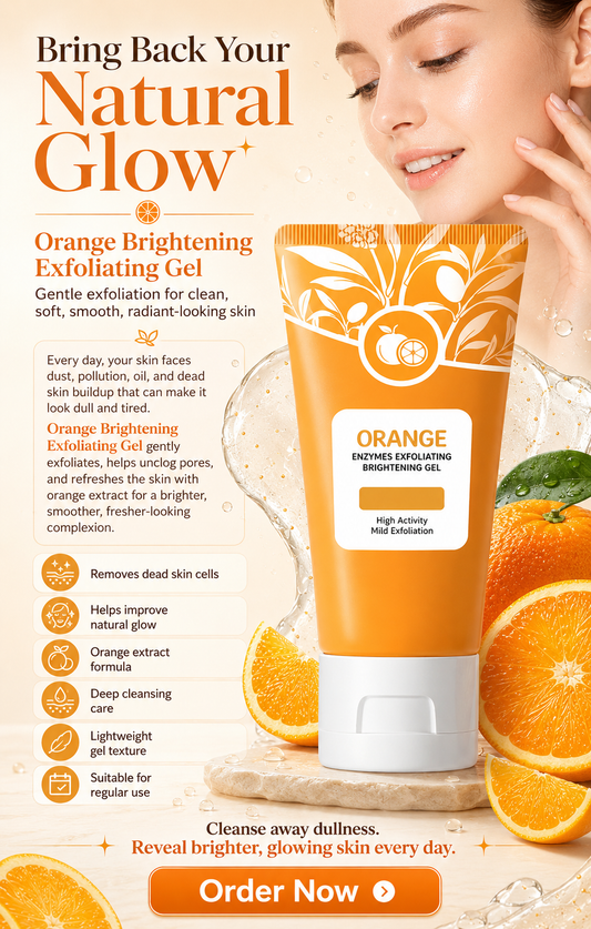 Orange Brightening Exfoliating Gel