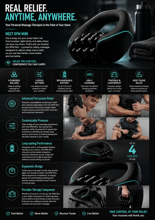 Powered Rolling Massager