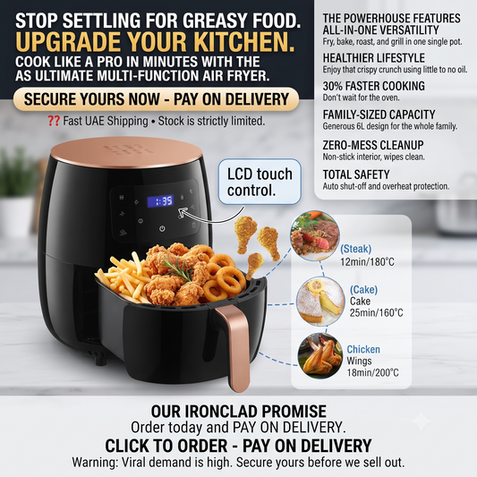Multi-functional Air Fryer Pot 6L capacity