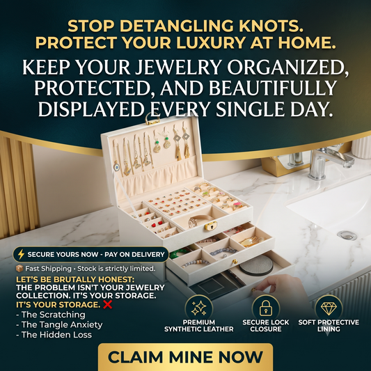3 Layer Jewelry Storage Box Ⓢ