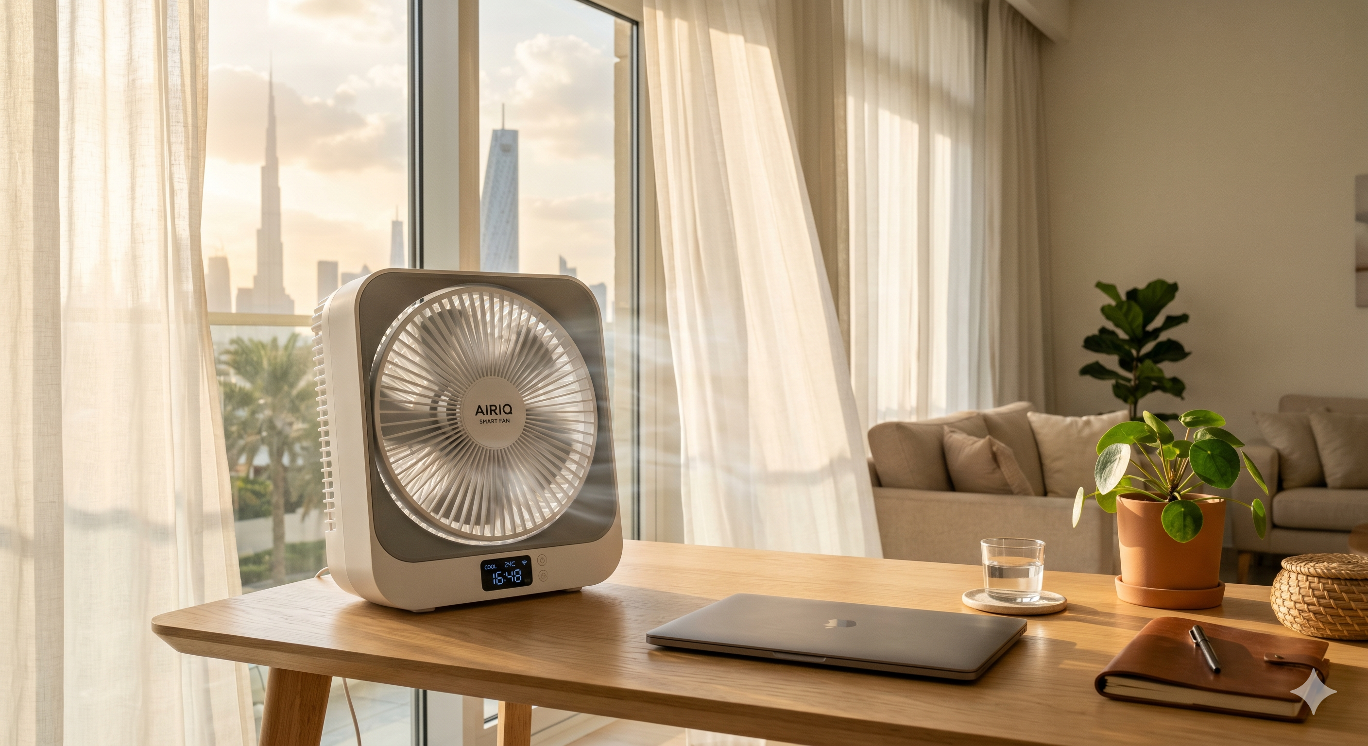 Smart Box Fan – Lifestyle