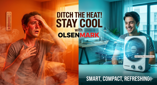 Smart Box Fan | 3-Speed Quiet Cooling Fan