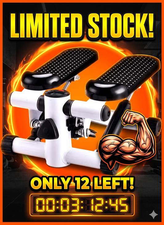 Multi-Function Stepper Machine – Compact Home Gym Cardio Fitness Exercise Stepper
